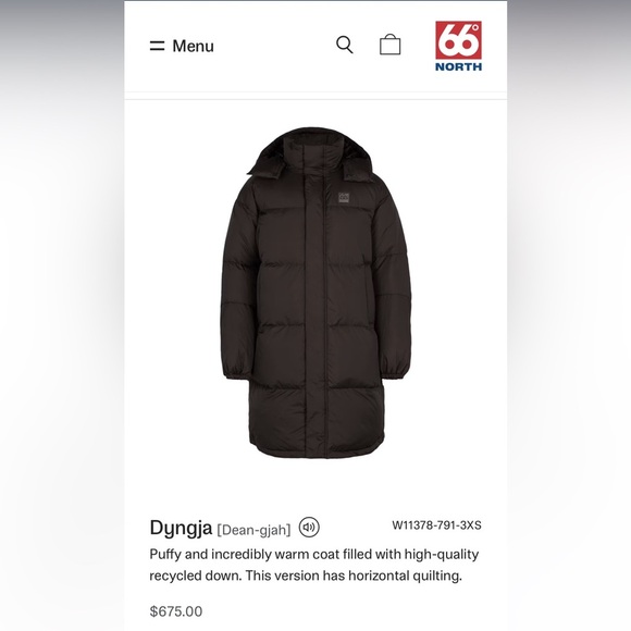 66 North Jackets & Blazers - 66North Dyngja Women's Black Coat